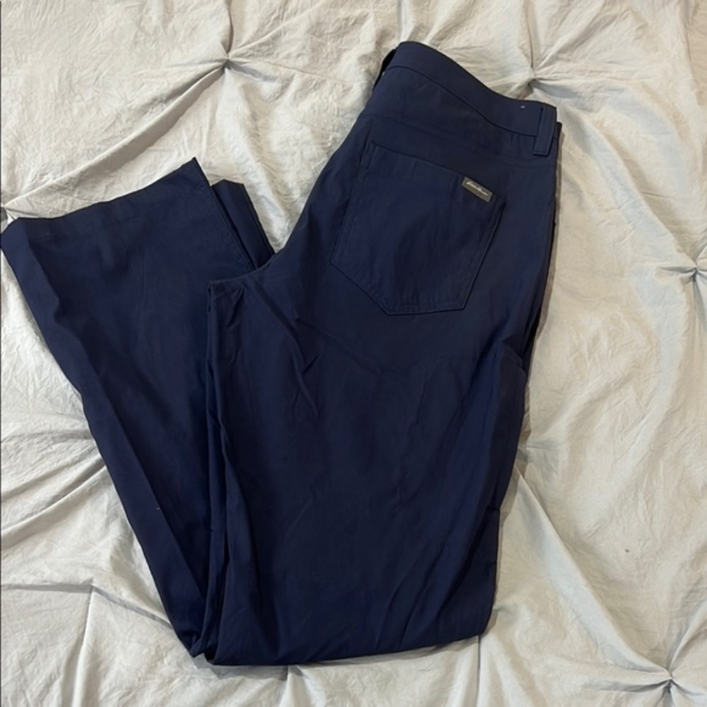 Eddie Bauer Men's tech Navy Pants size 32